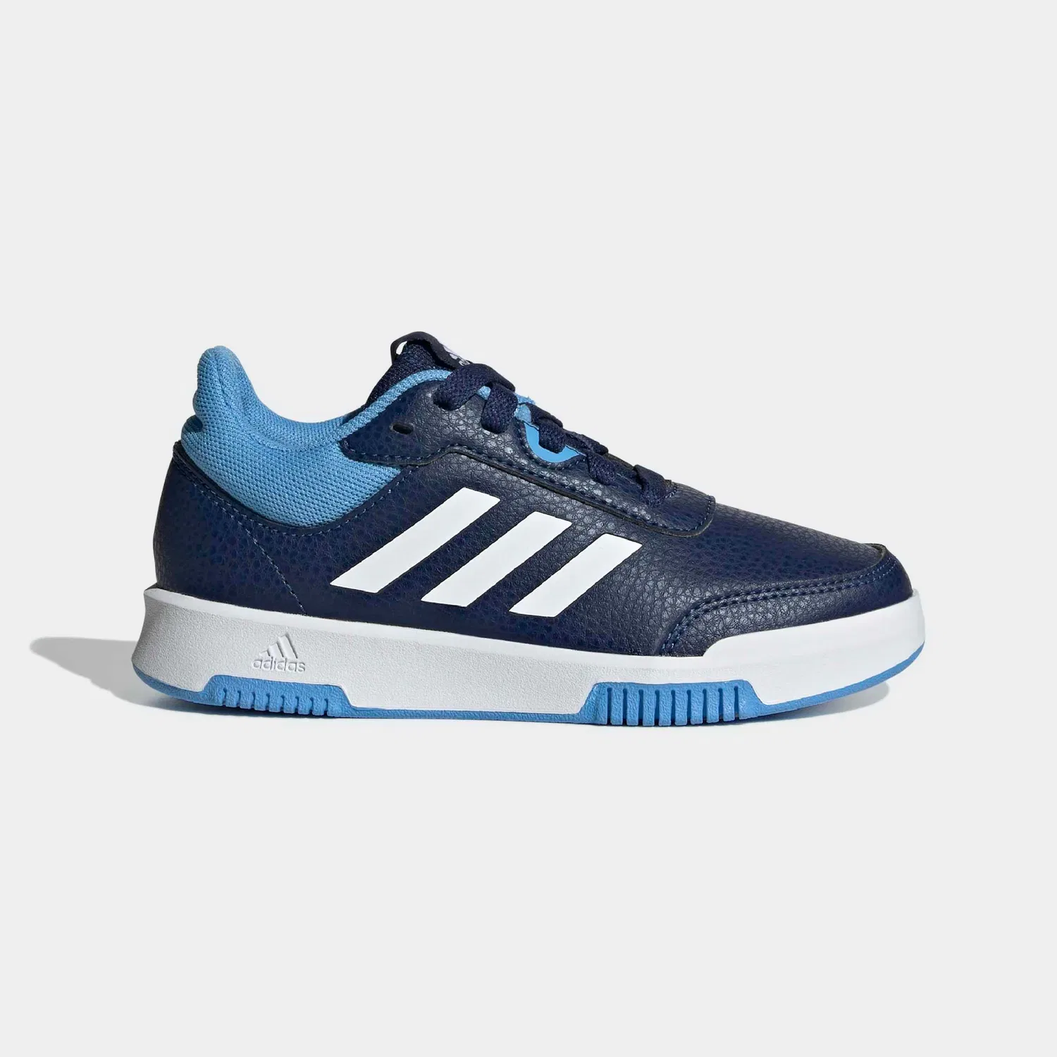Детские кроссовки для активного отдыха Tensaur Sport Training Lace Adidas, Dark Blue/White — фото 2