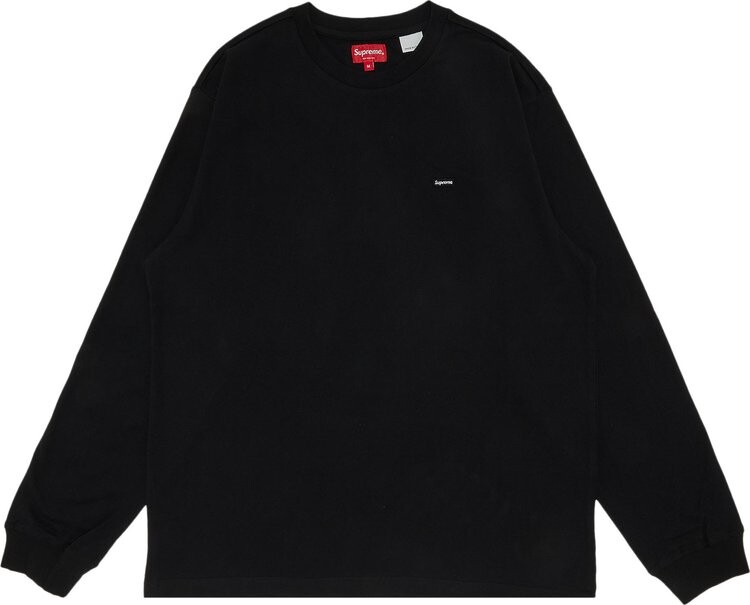 

Лонгслив Supreme Small Box Long-Sleeve Tee 'Black', черный