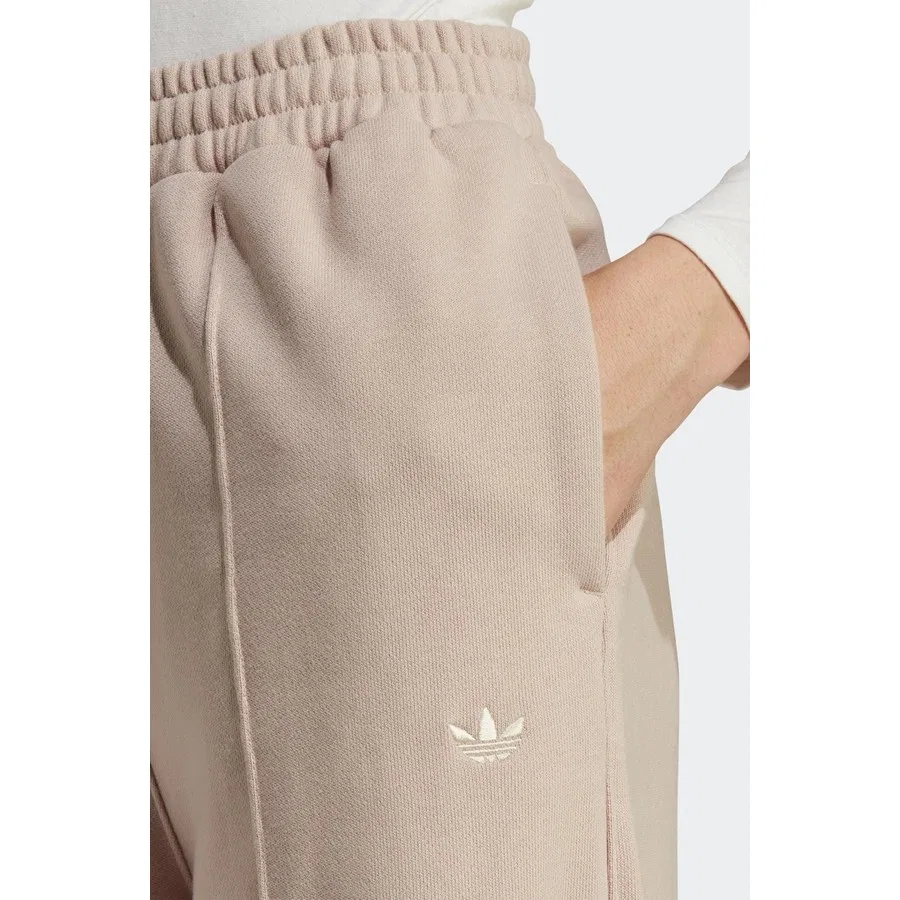 Штаны спортивные свободного кроя с широкими штанинами Essentials Wontau Taumer Pant, adidas, Бежевый — фото 3