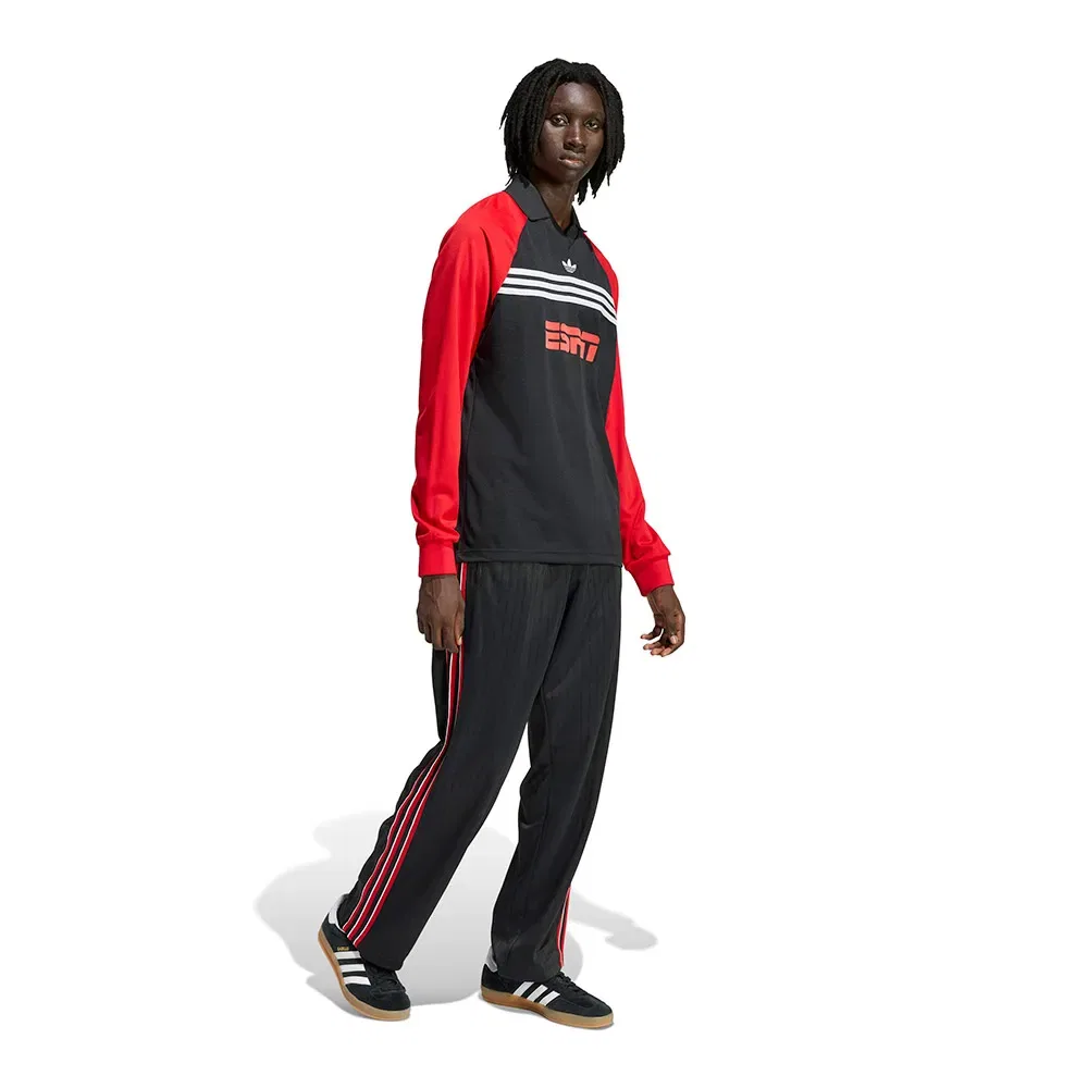 Брюки Firebird Loose Pinstripes Adidas Originals, черный — фото 4
