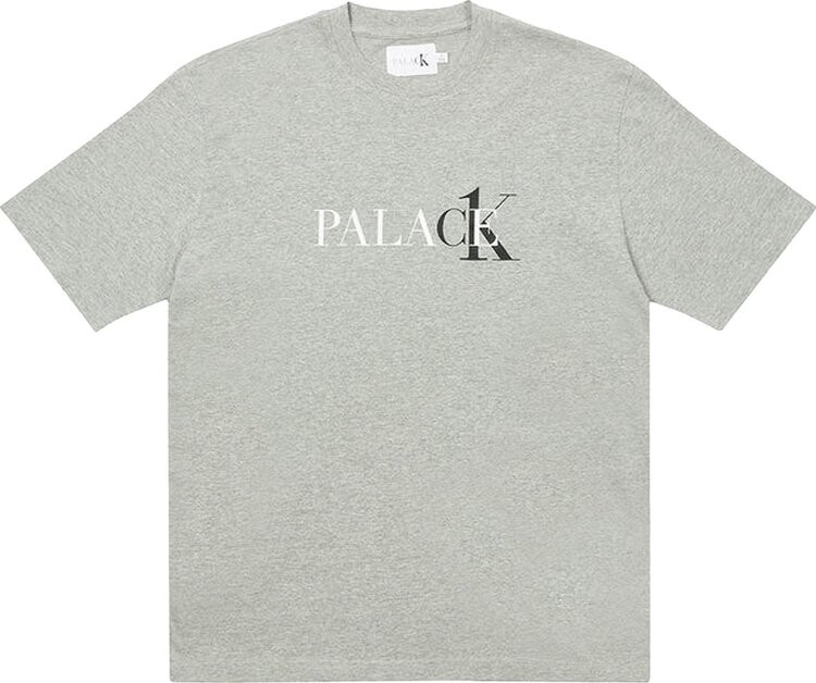 

Футболка Palace x Calvin Klein T-Shirt 'Light Grey Heather', серый