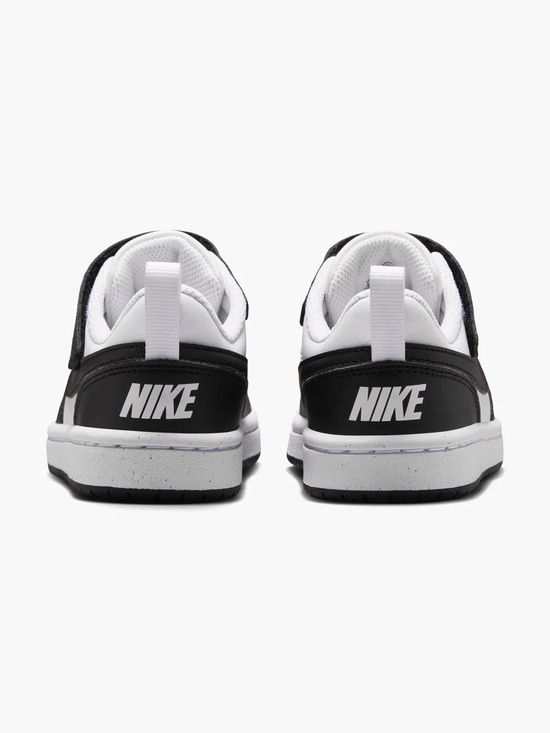 Детские кроссовки с эластичной шнуровкой Nike Court Borough Low Recraft PS, черный — фото 3