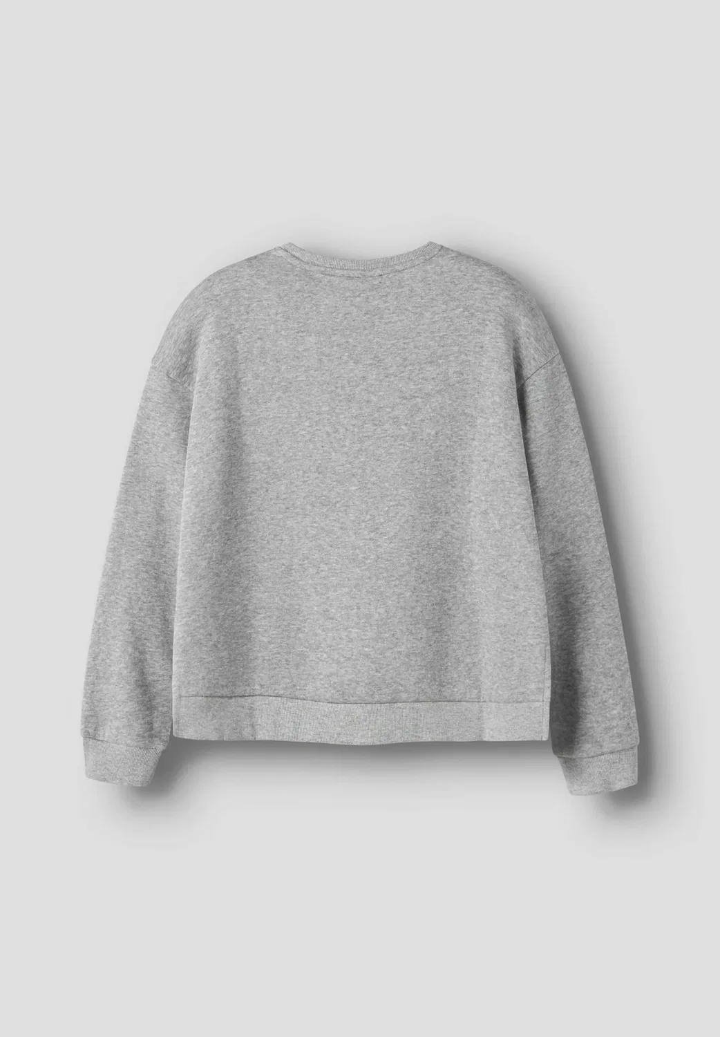 Толстовка свободного кроя - толстовка Name It, Light Grey Melange — фото 4