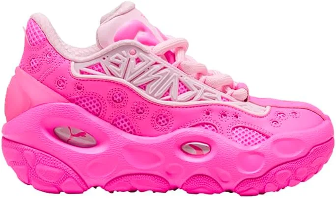 Детские кроссовки для мальчиков с шнуровкой La Francé RNR PUMA, Pink