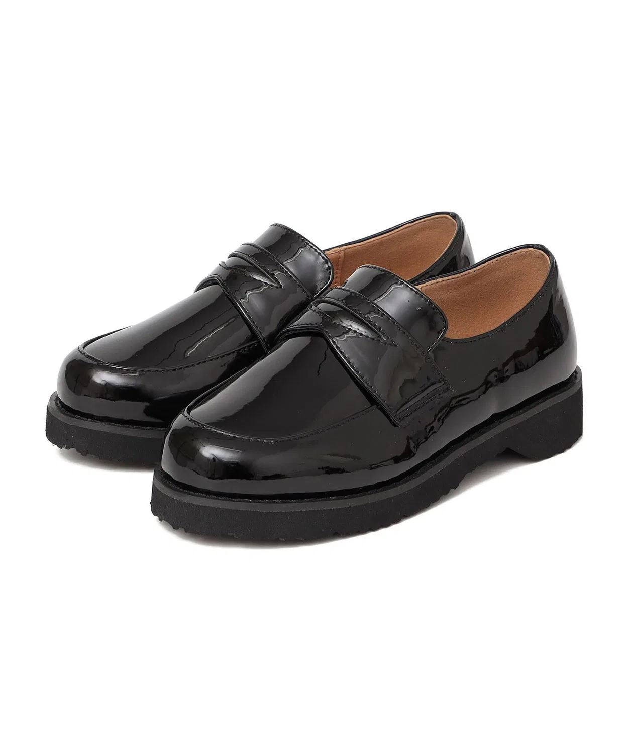 Детские туфли-лоферы с монеткой SHIPS Colors, Black
