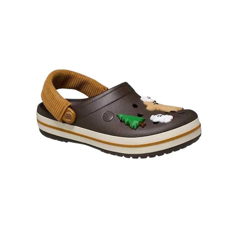 Детские сабо Crocs, Brown — фото 3