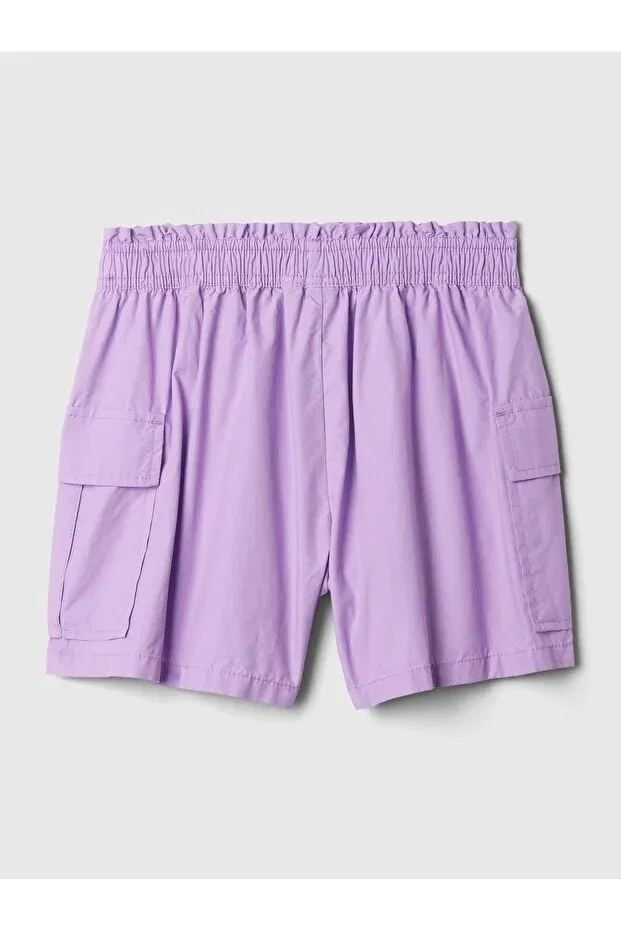 Детские шорты для девочек хлопковые Gap, Lila — фото 2
