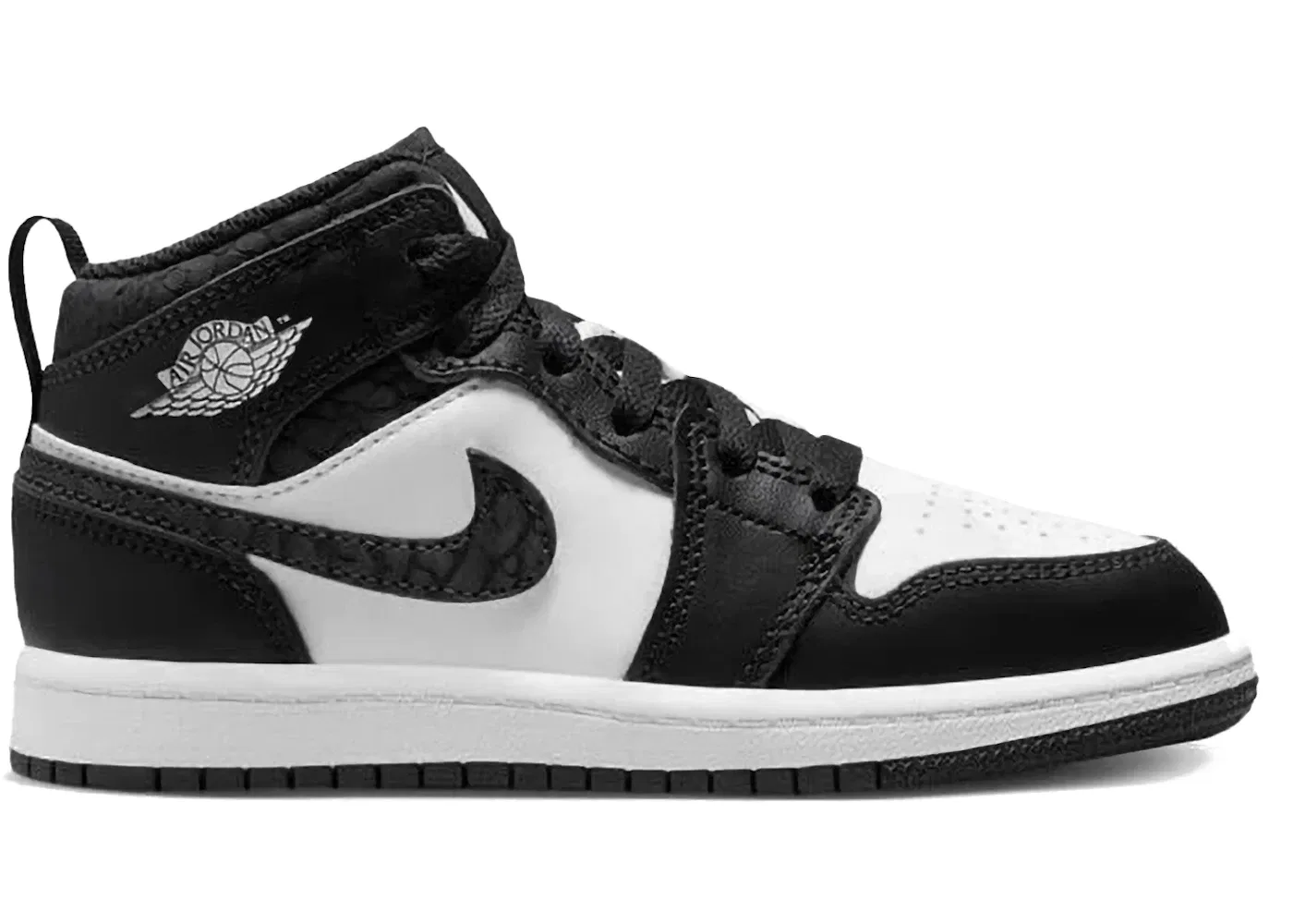 Детские кроссовки Lifestyle Jordan 1 Mid SE Jordan, Off Noir/White/Black/Black