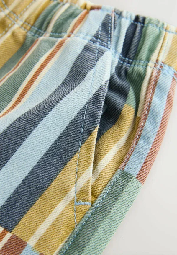 Брюки из хлопка Trousers Next, разноцветная полоска — фото 2