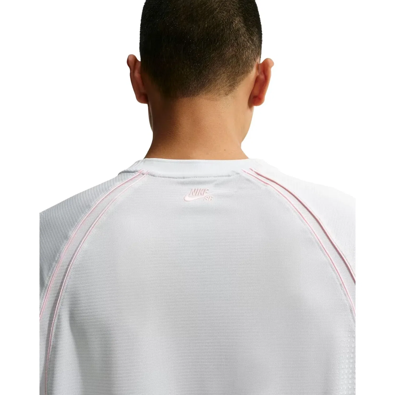 Мужская игровая майка для скейтбординга SB x Yuto Horigome Skate Jersey 'White' Nike, белый — фото 2