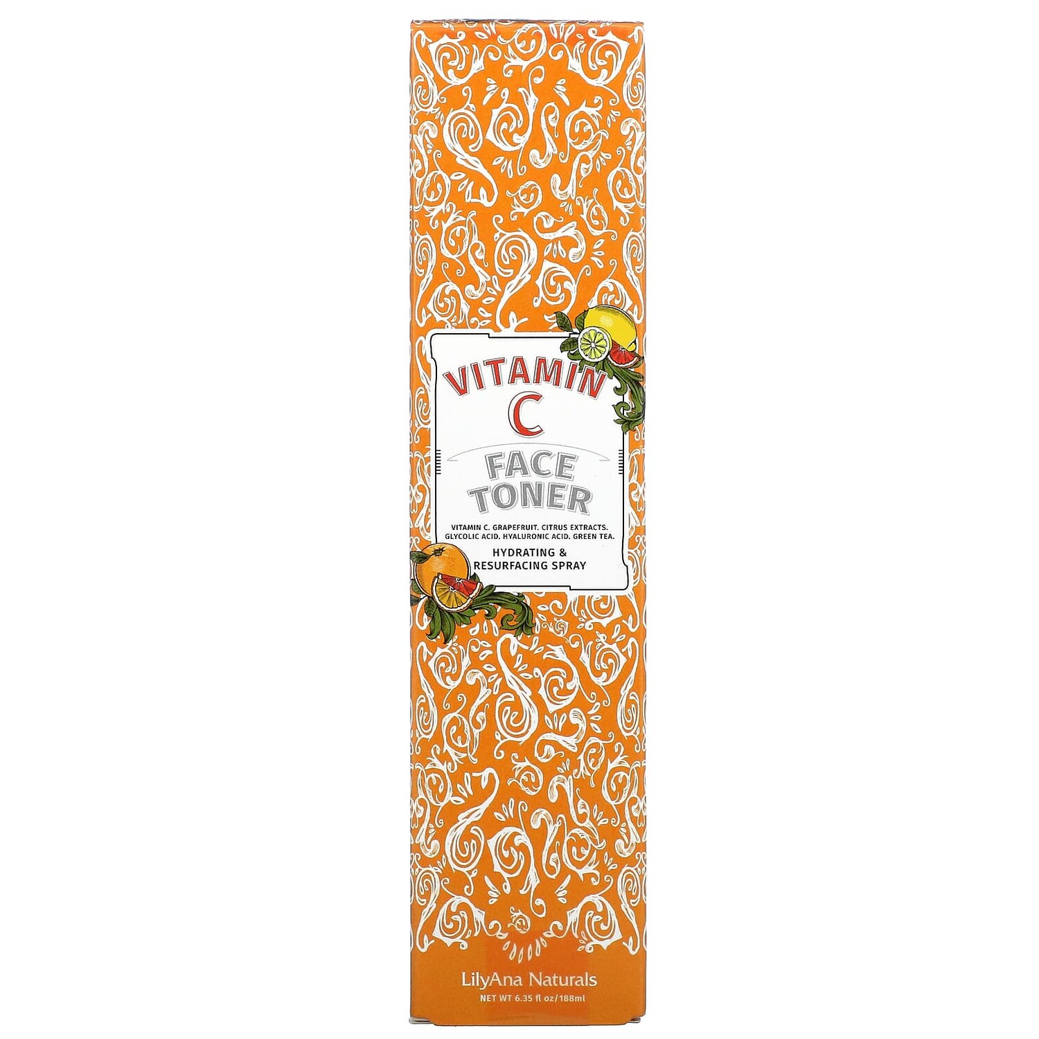 Тоник Lilyana Naturals — Для лица с витамином C, 188 мл — фото 3