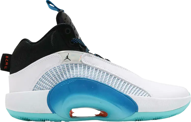 

Кроссовки Guo Ailun x Air Jordan 35 GS Morpho, белый, Белый;серый, Кроссовки Guo Ailun x Air Jordan 35 GS Morpho, белый