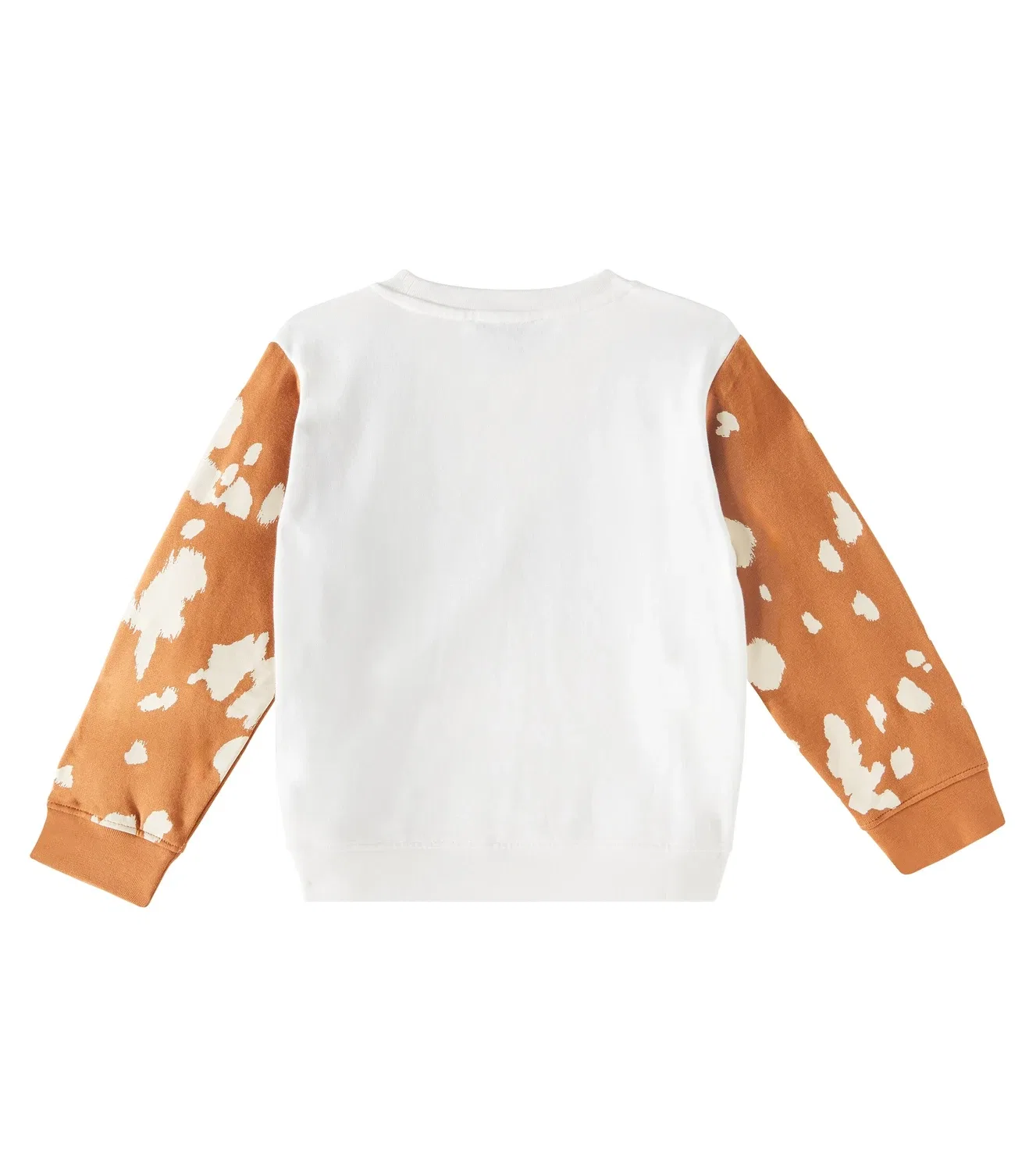 Свитшот хлопковый Stella Mccartney Kids, белый — фото 3