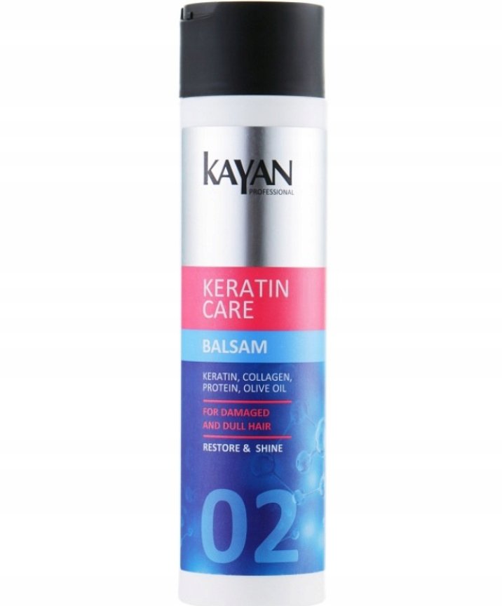 

KAYAN KERATIN CARE Кондиционер для поврежденных и тусклых волос, 250 мл