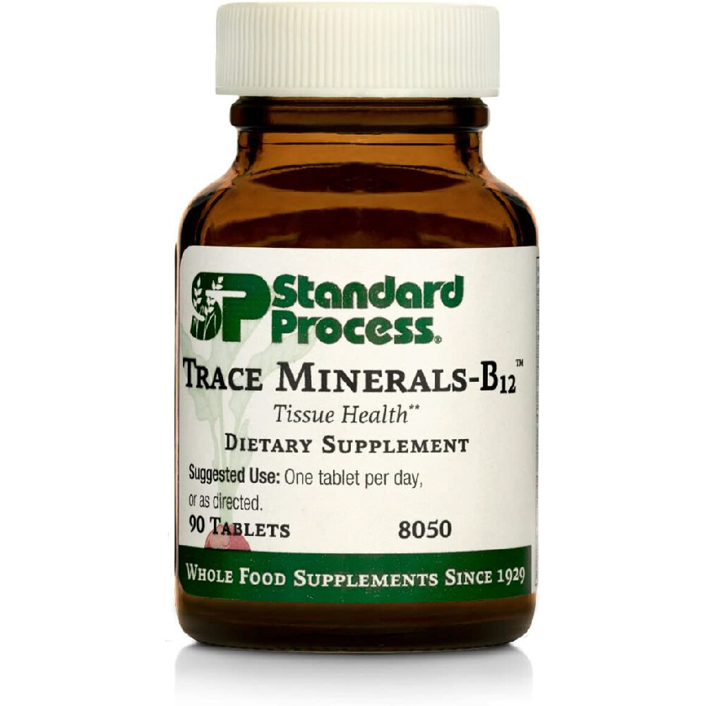 

Мультивитаминный комплекс Standard Process Trace Minerals-B12, 90 шт.