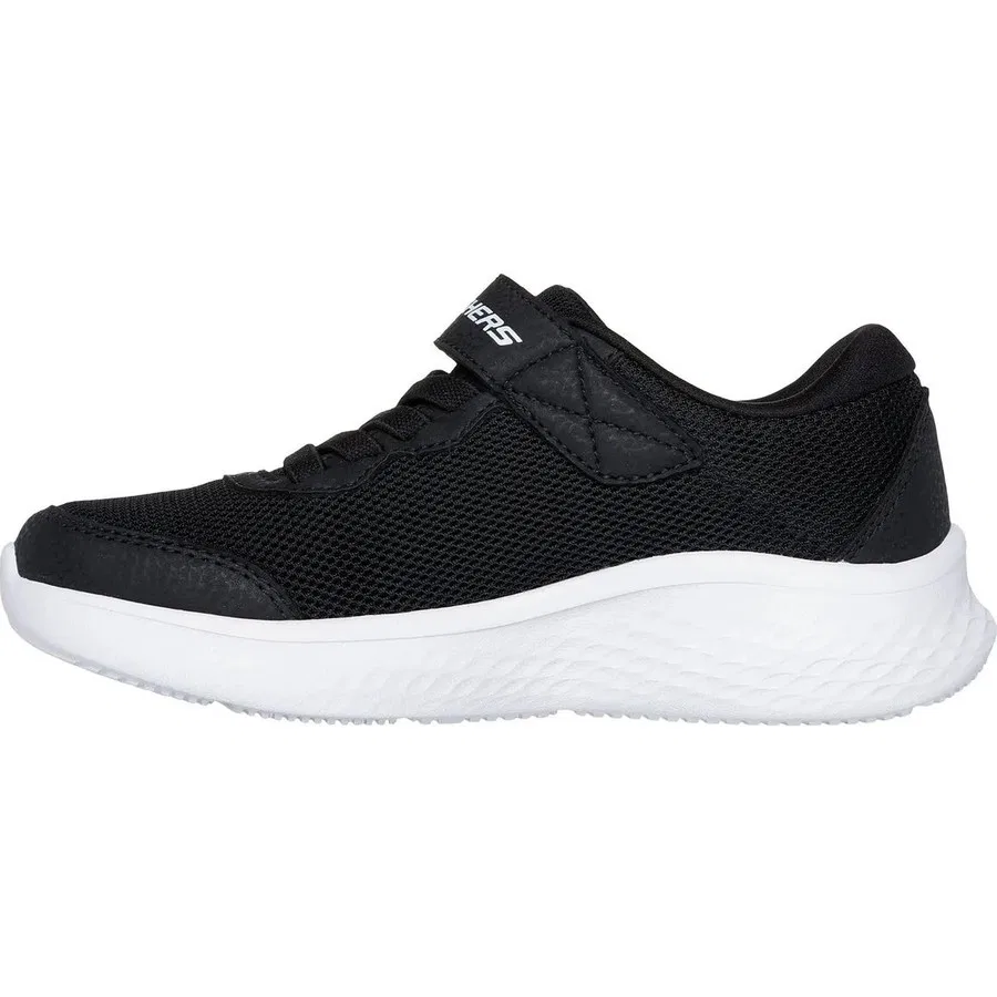 Кроссовки детские с дышащим текстилем Skechers Skechlite Pro, Черный — фото 2