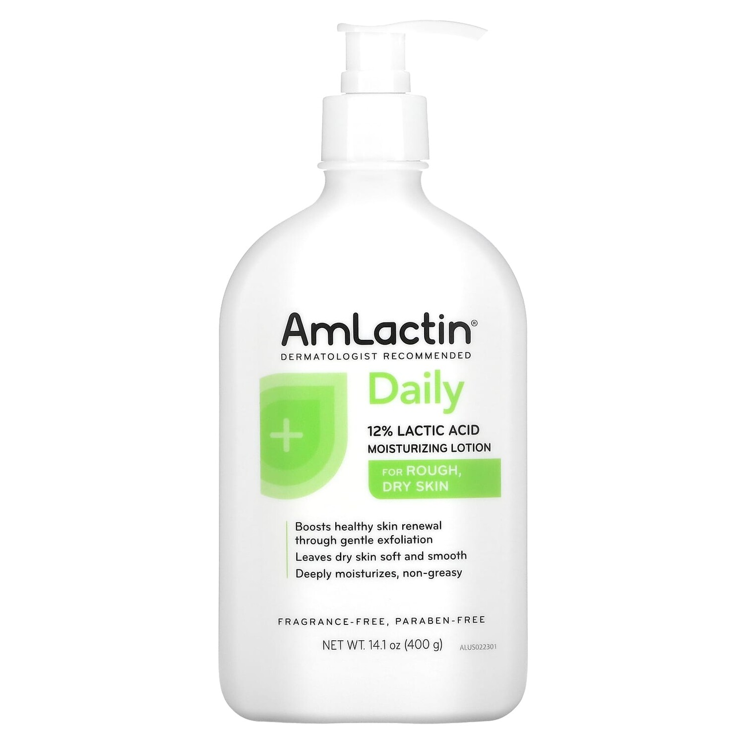 Увлажняющий Лосьон Amlactin с 12% молочной кислотой, 400 г — фото 2