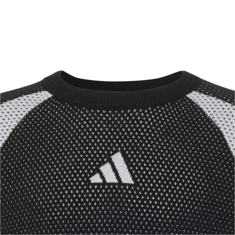 Детский свитшот для девочек с принтом House of Tiro Adidas, Black — фото 3