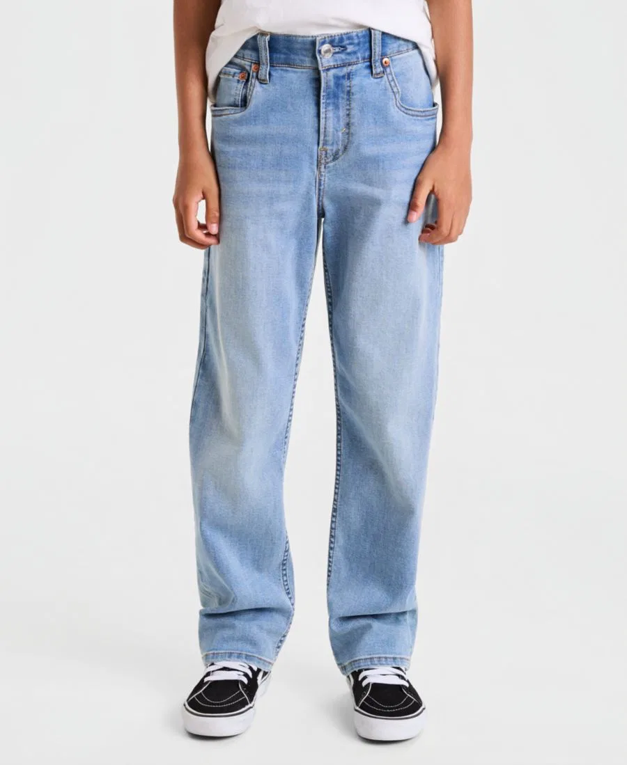 Комплект из футболки и джинсов Heritage Logos Tee & 514 Straight On The Move Jeans Levi's, Basil Sky