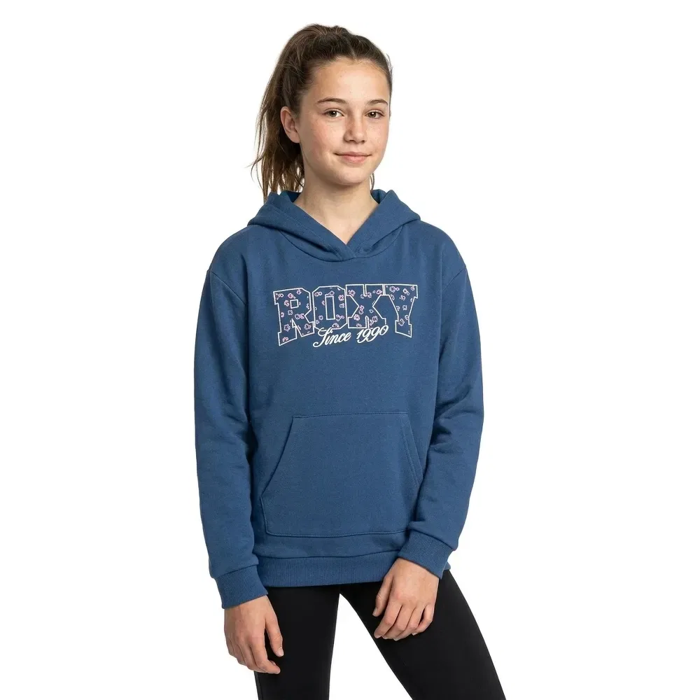 Худи Roxy Surf Feeling Vt, синий — фото 3