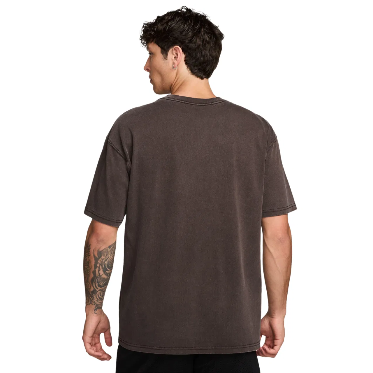 Мужская футболка Loose FC F2 Nike, коричневый/розовый — фото 2