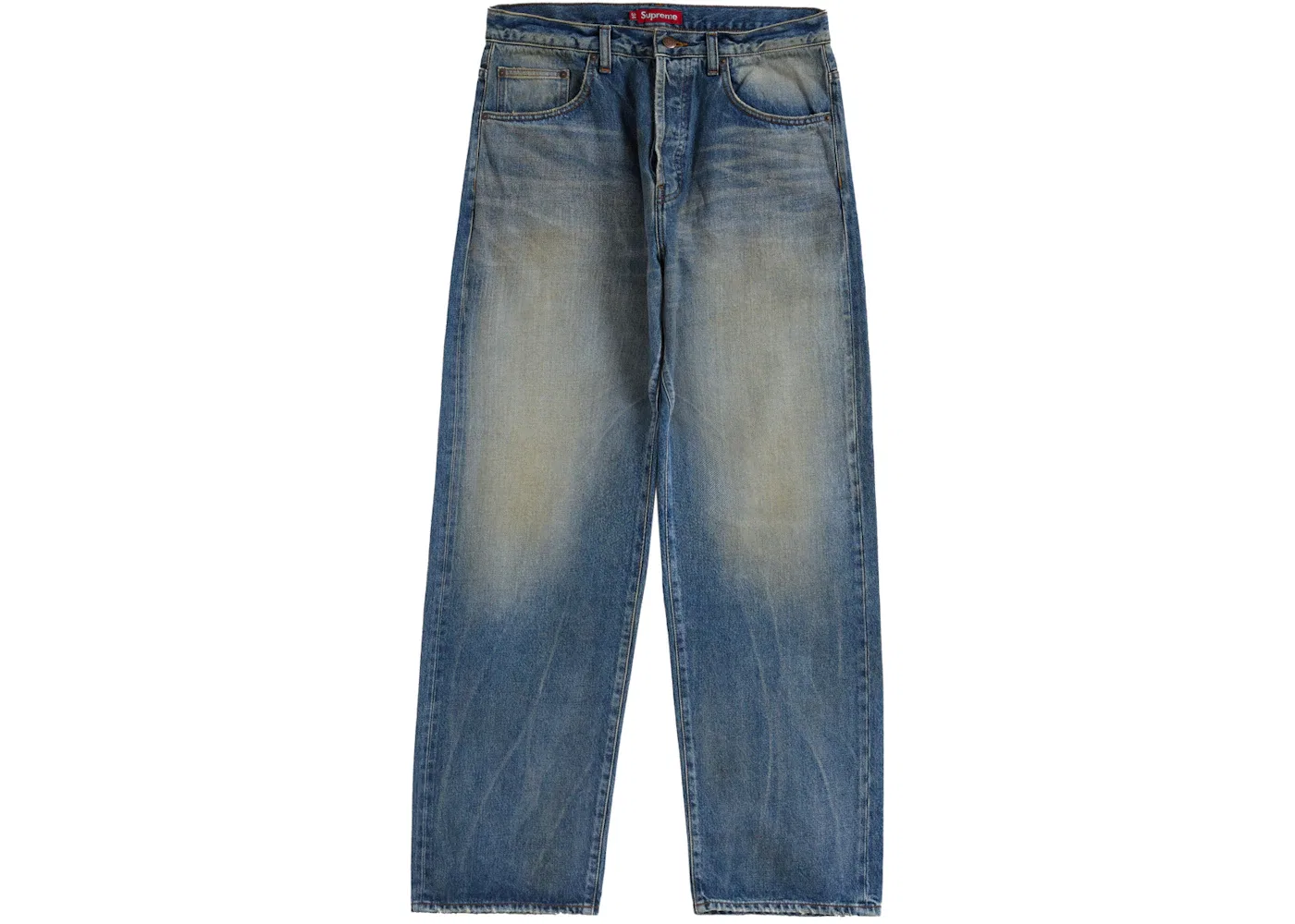 Мужские джинсы свободного кроя Supreme Jean (SS24), Washed Indigo