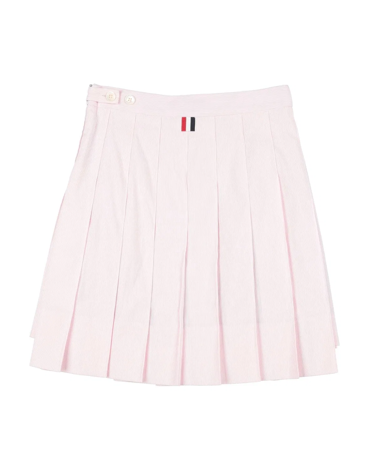 Детская юбка для девочек с полосками Thom Browne, розовый — фото 2