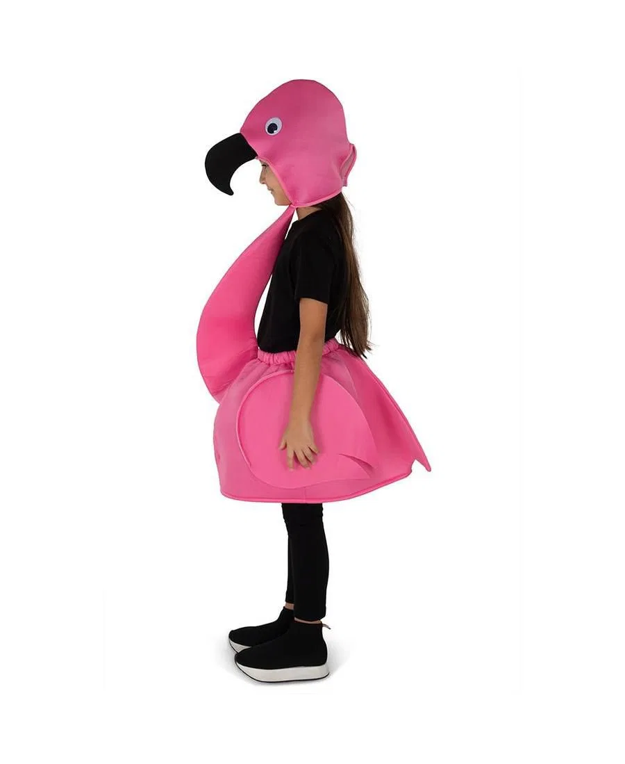 Костюм фламинго для детей, с головой и юбкой Dress Up America, Pink — фото 3