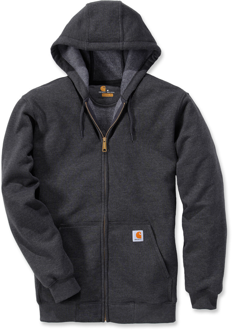 

Толстовка Carhartt Midweight ZIP, темно-серый
