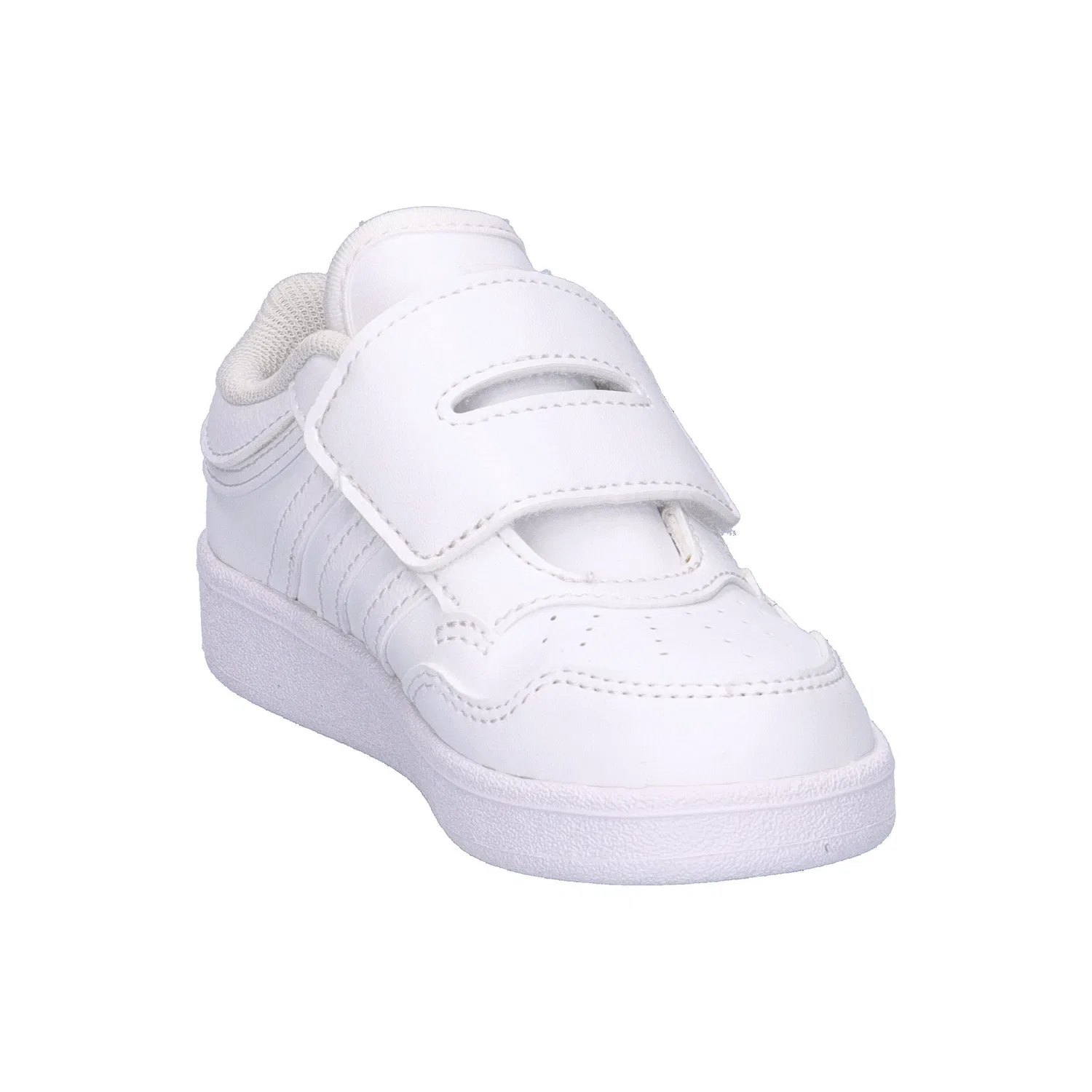 Детские кроссовки с липучкой HOOPS 4.0 CF I Adidas, Weiss Schwarz — фото 2