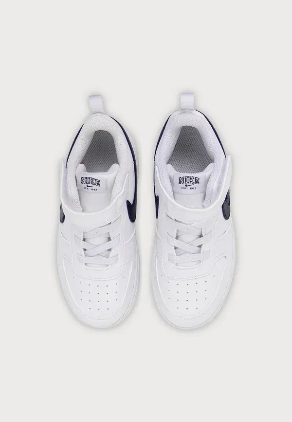 Кроссовки с дышащим верхом Court Borough Low Unisex Nike Sportswear, белый, Midnight Navy — фото 4