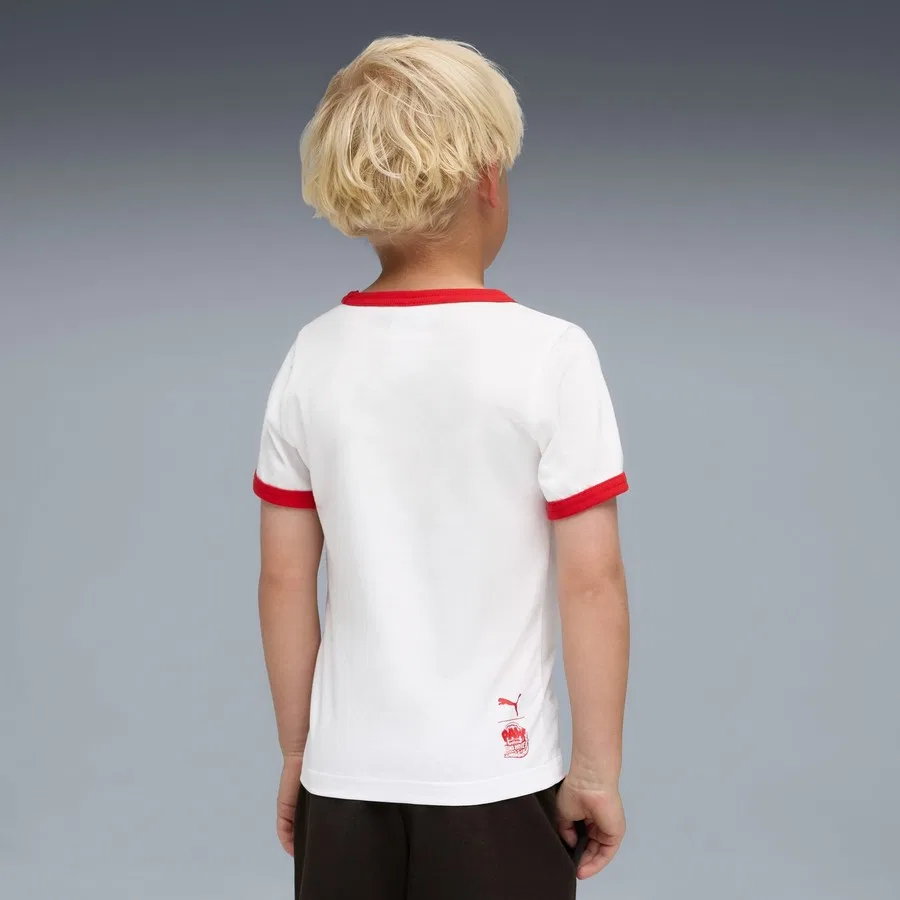 Детская футболка с принтом Puma x Paw Patrol, Puma, Белый — фото 2