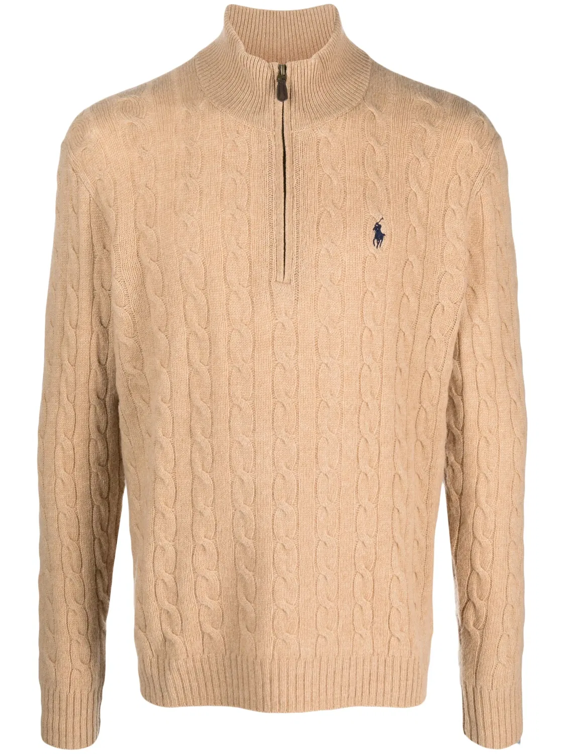 Пуловер с длинными рукавами LSCABLEHZPP Polo Ralph Lauren, коричневый