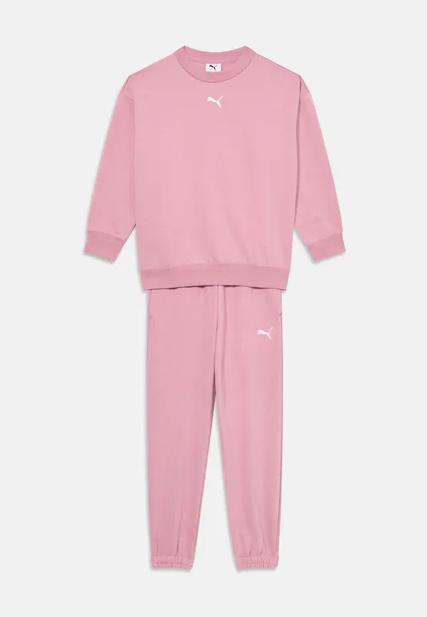 Спортивный костюм из футера, Unisex set - tracksuit, Puma, Poised Pink, розовый