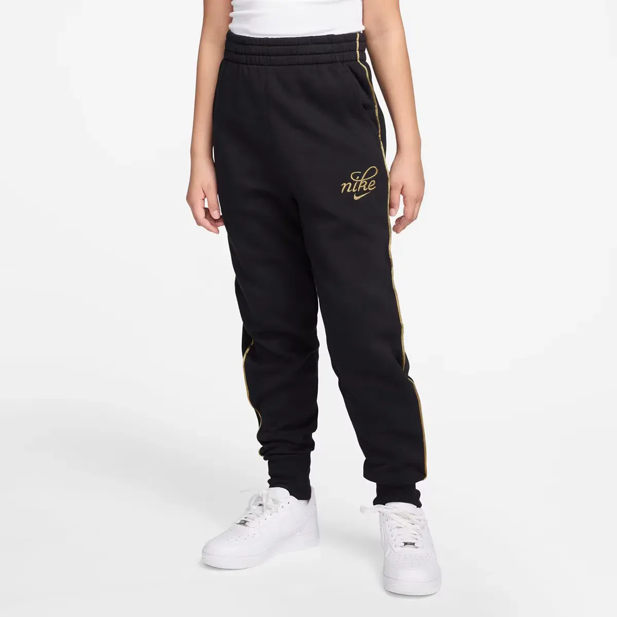 Детские штаны для девочек хлопковые Nike, Negro