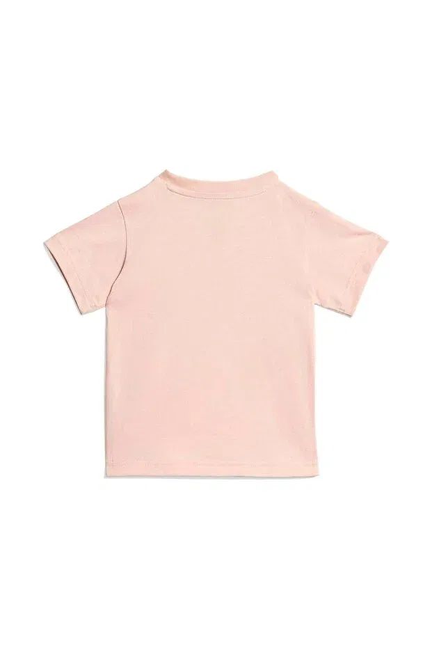 Детская футболка для девочек с принтом Adidas, Pink — фото 4