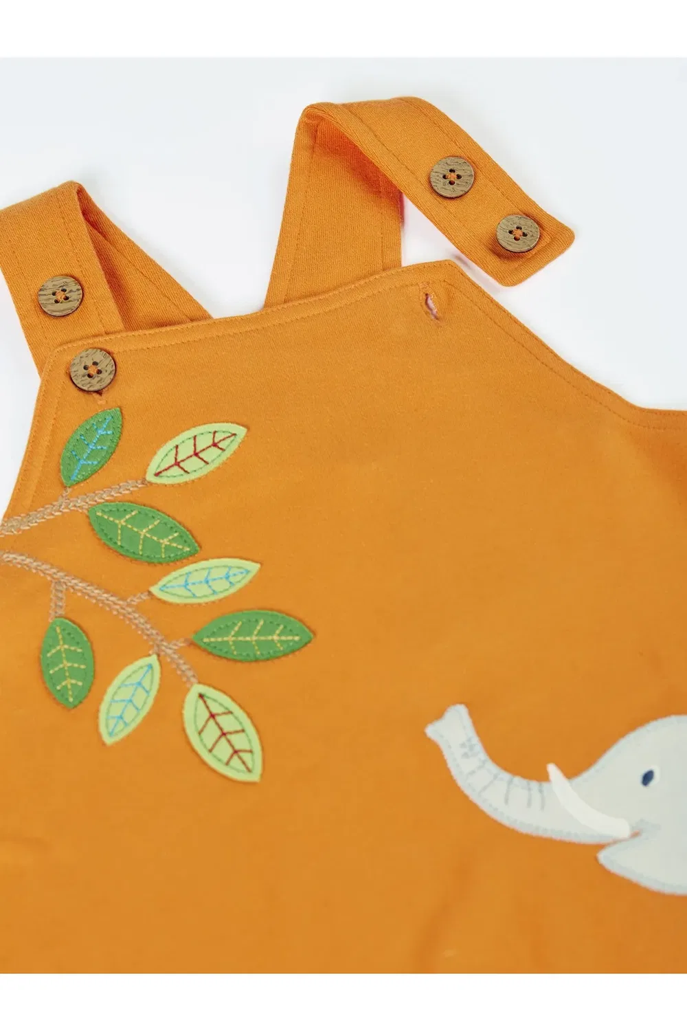 Комбинезон из денима Lelant Frugi, Orange — фото 4