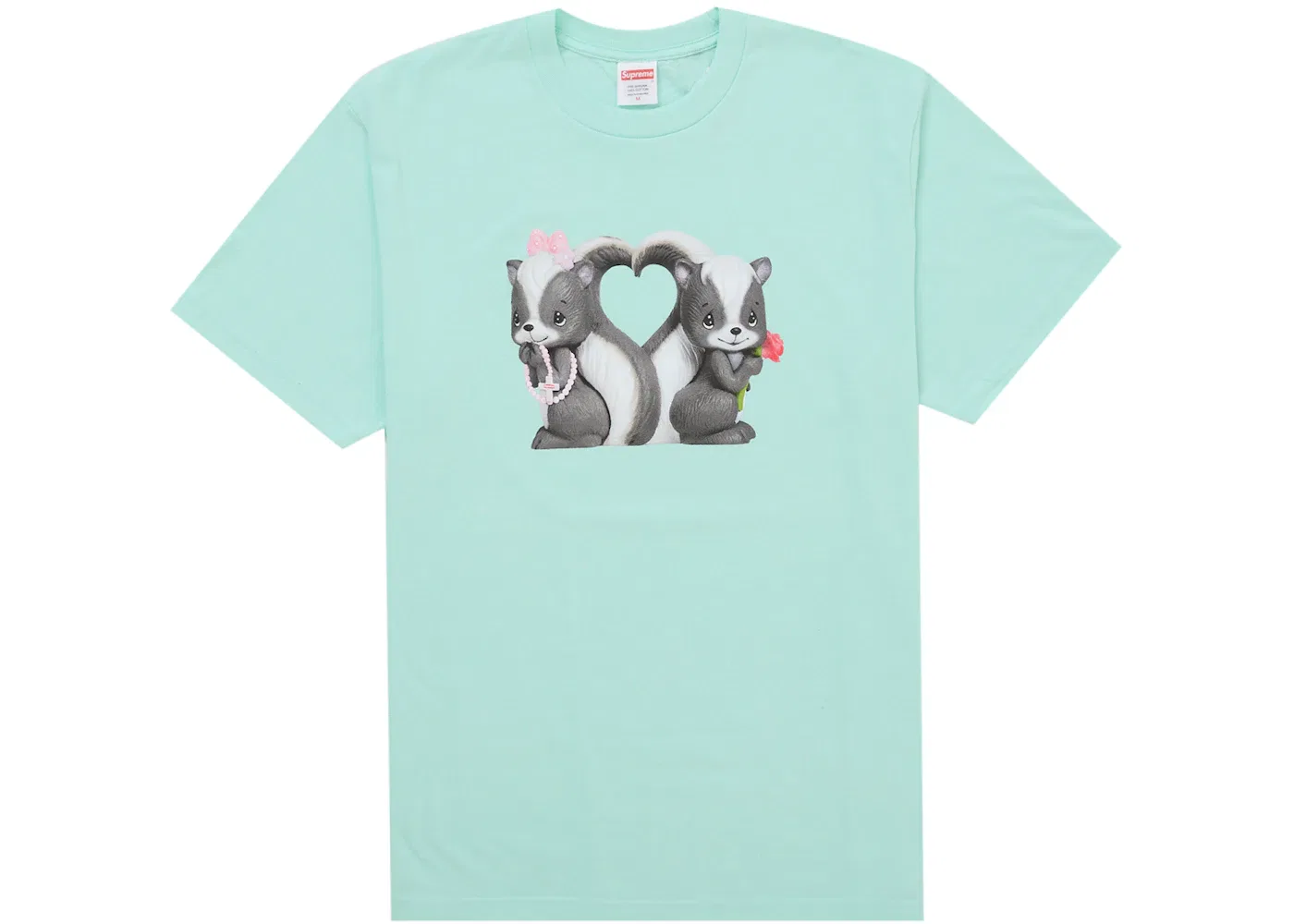 Мужская футболка с принтом Supreme Tee, Mint