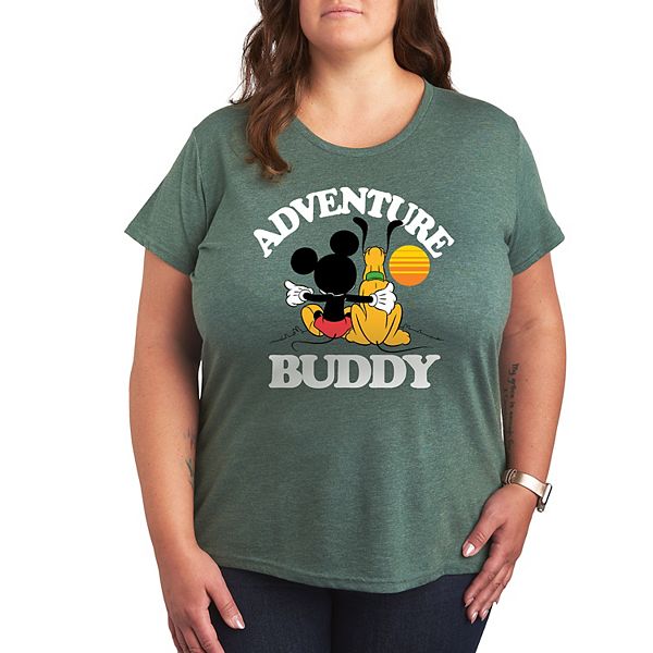 

Футболка с принтом Mickey Mouse & Pluto plus adventure partner Disney, Heather Green, Зеленый, Футболка с принтом Mickey Mouse & Pluto plus adventure partner Disney, Heather Green