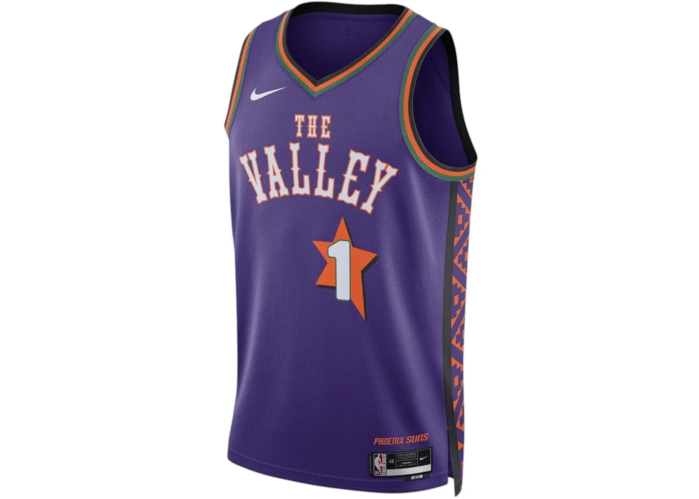 Мужская джерси с принтом Devin Booker Jersey Nike, Purple
