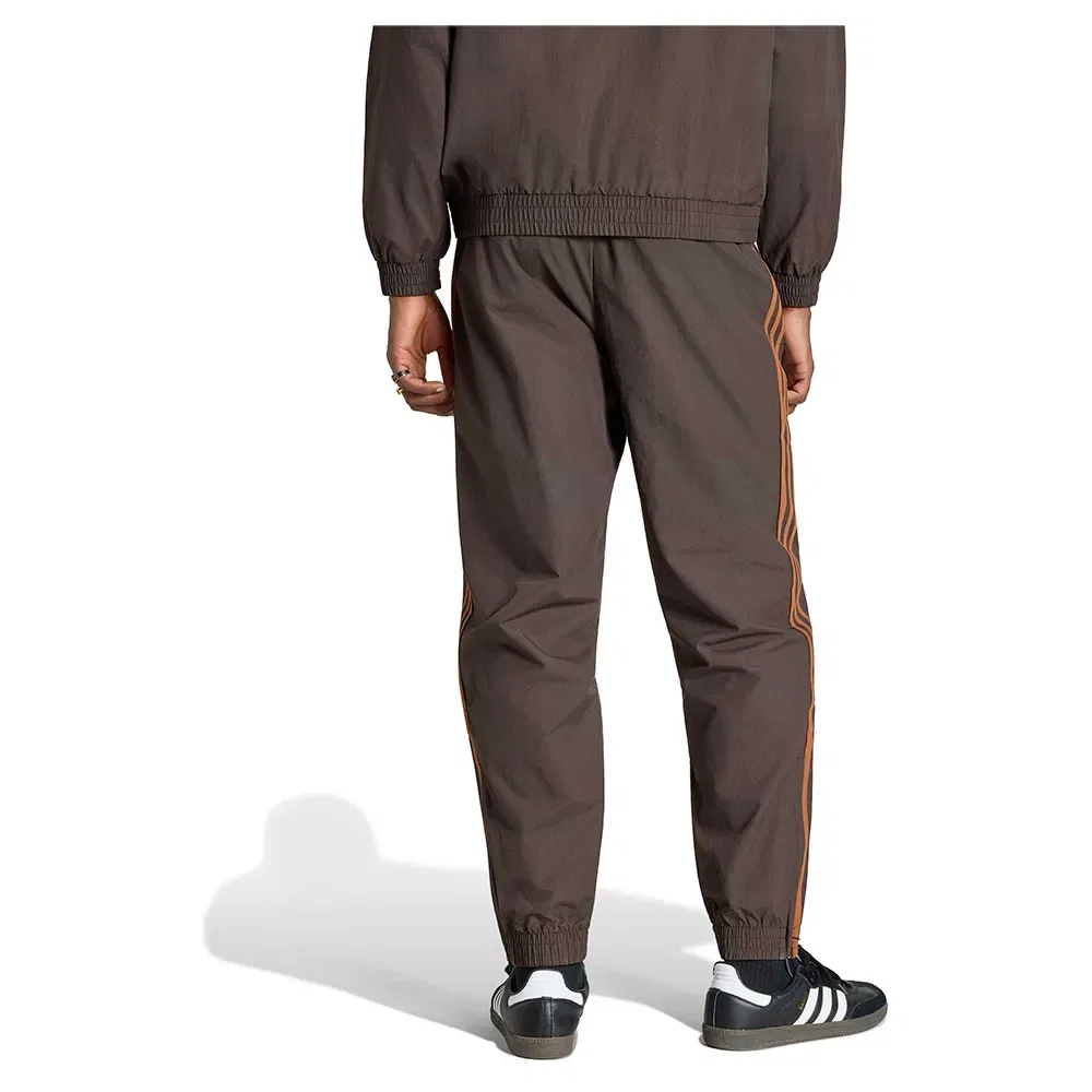 Мужские спортивные штаны с принтом Firebird Woven Track Adidas Originals, Brown — фото 2