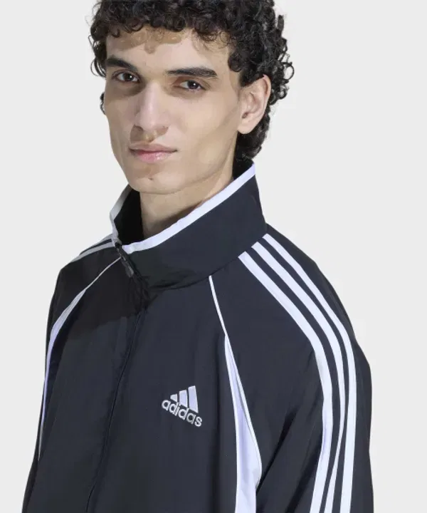 Тренировочная куртка Adicolor Track Top, Adidas, черный/белый — фото 3