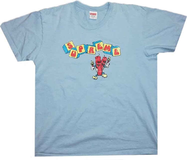 

Футболка Supreme Dynamite Tee 'Light Blue', синий