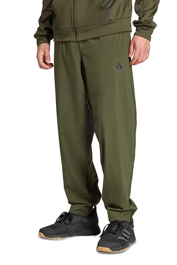 Мужские спортивные брюки с принтом Tr-Es Woven Pt Green Adidas, 142336