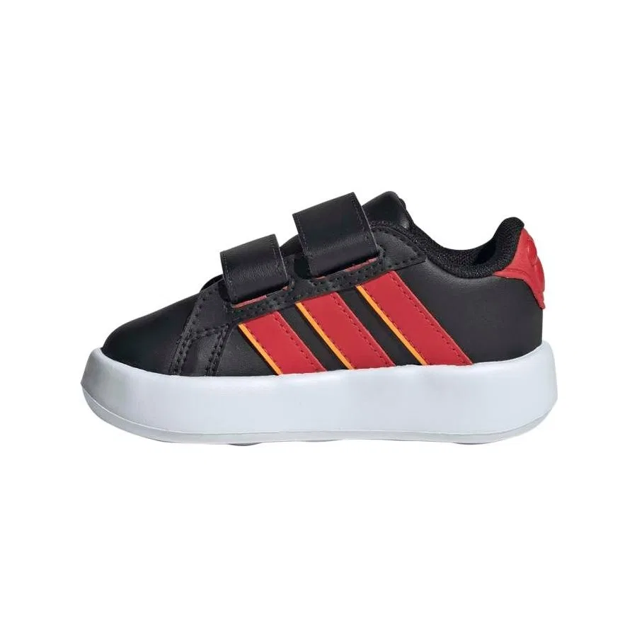 Детские спортивные кроссовки Grand Court adidas, Черный — фото 4