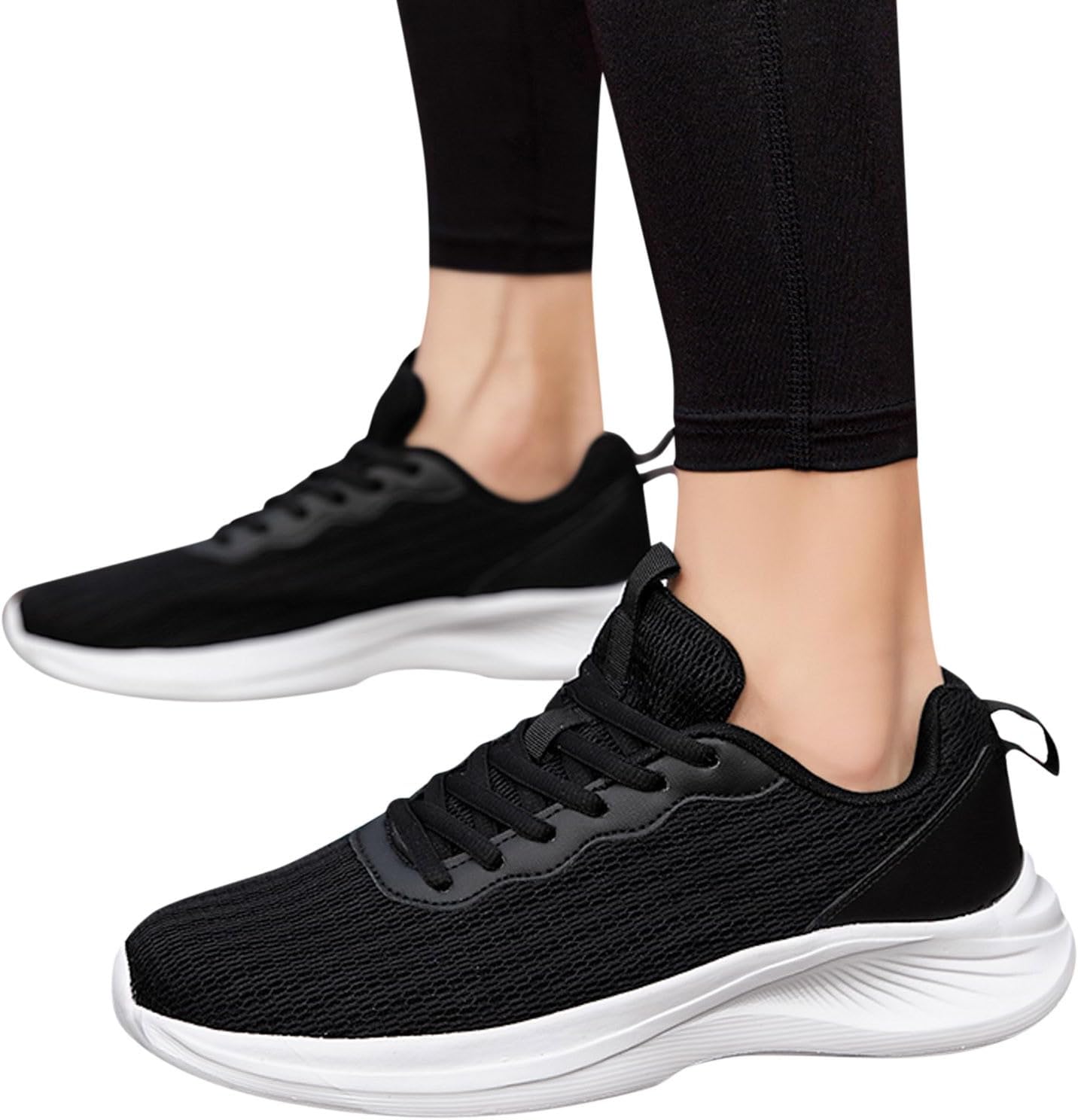 

Мужские повседневные кроссовки Hbeylia, легкие и удобные, для бега, спорта, прогулок, работы, тренажерного зала, слипоны, теннис, тренировка, кросс-тренер, черный