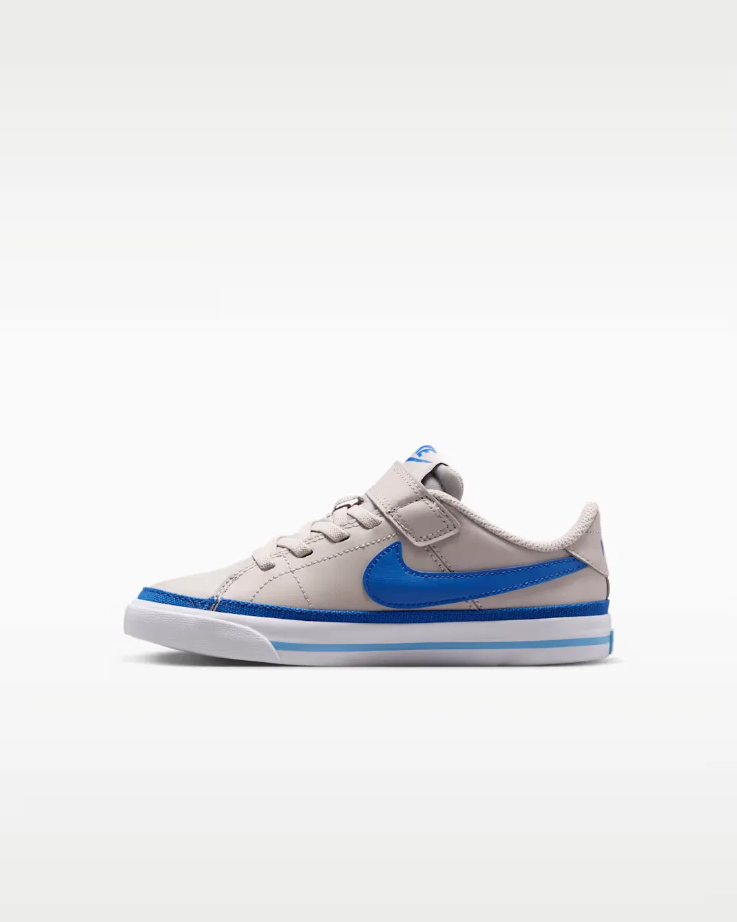 Детская обувь Nike Court Legacy, Moon Particle/White/Football Blue/Game Royal