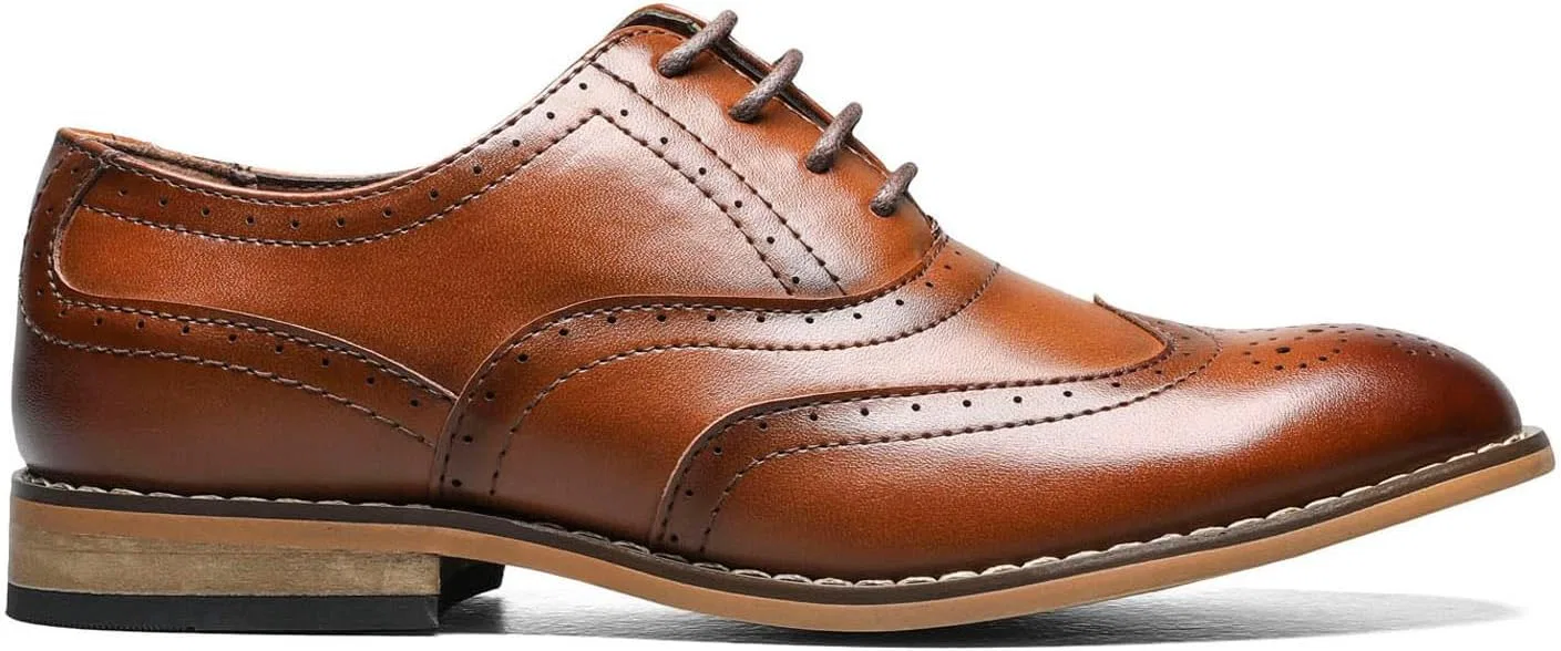 Детские туфли оксфорды Dunbar Oxford Stacy Adams, Cognac — фото 3