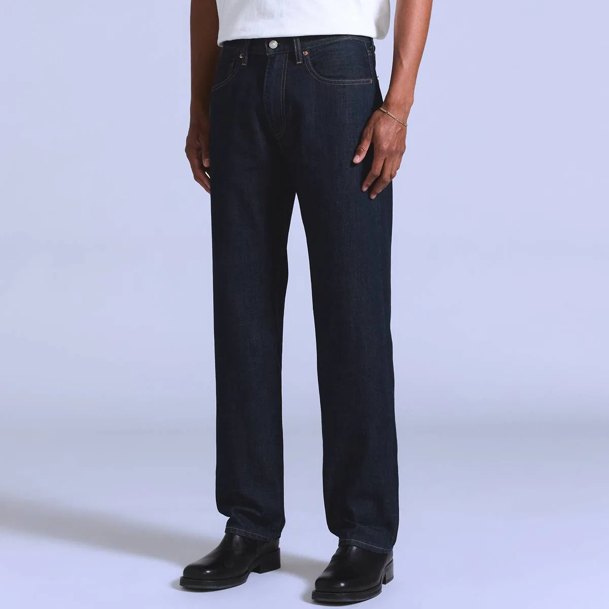 Свободные мужские джинсы Anchor Levi's, Anchor Rinse - Blue — фото 2