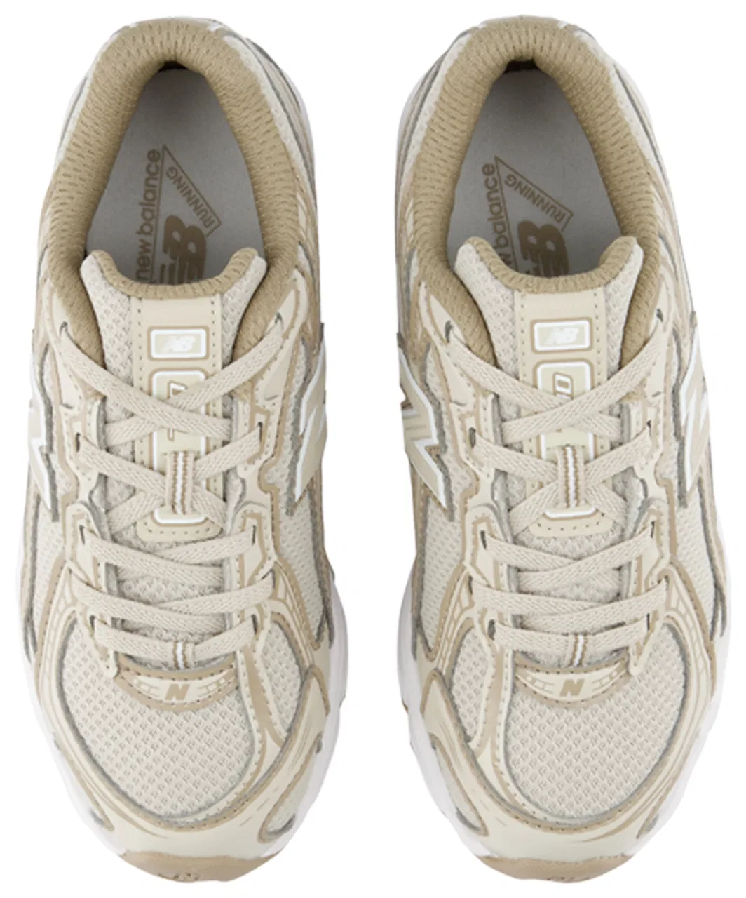 Детские кроссовки для девочек с амортизацией ABZORB New Balance 740, Grey/Grey — фото 4